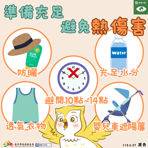 預防熱傷害